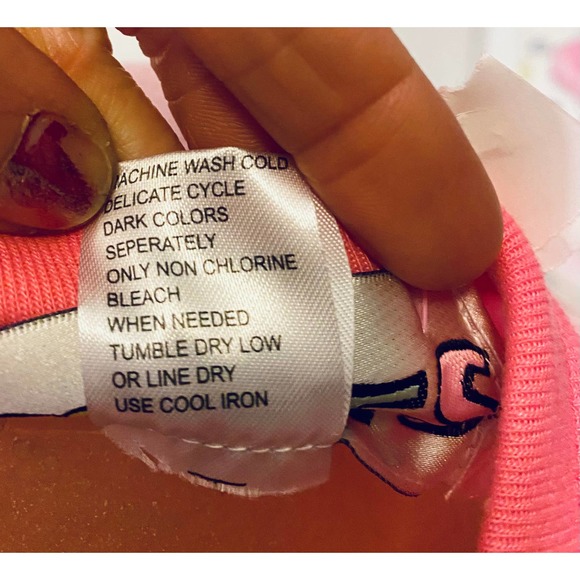 Yikes! Pink Fleece Holiday Kitten Nightgown - Picture 8 of 9